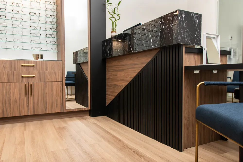 Burlington Eyeglasses Store Complete Redesign